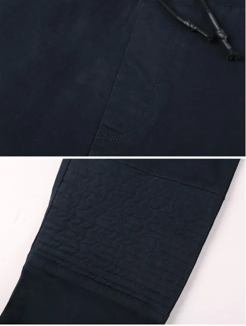 Men's Winter Elastic Cotton Trousers
