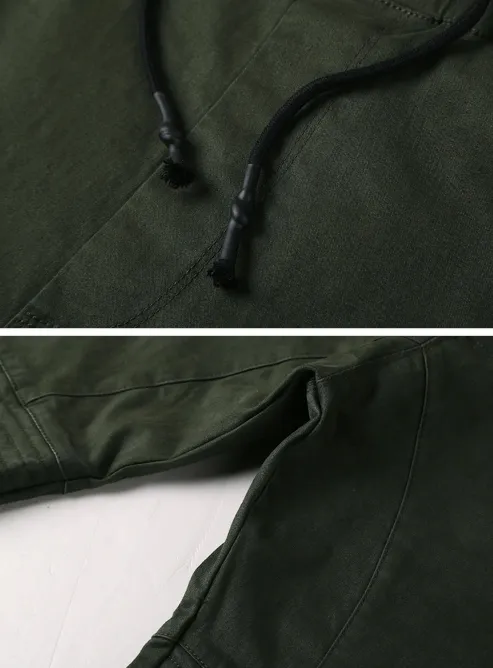 Men's Winter Elastic Cotton Trousers