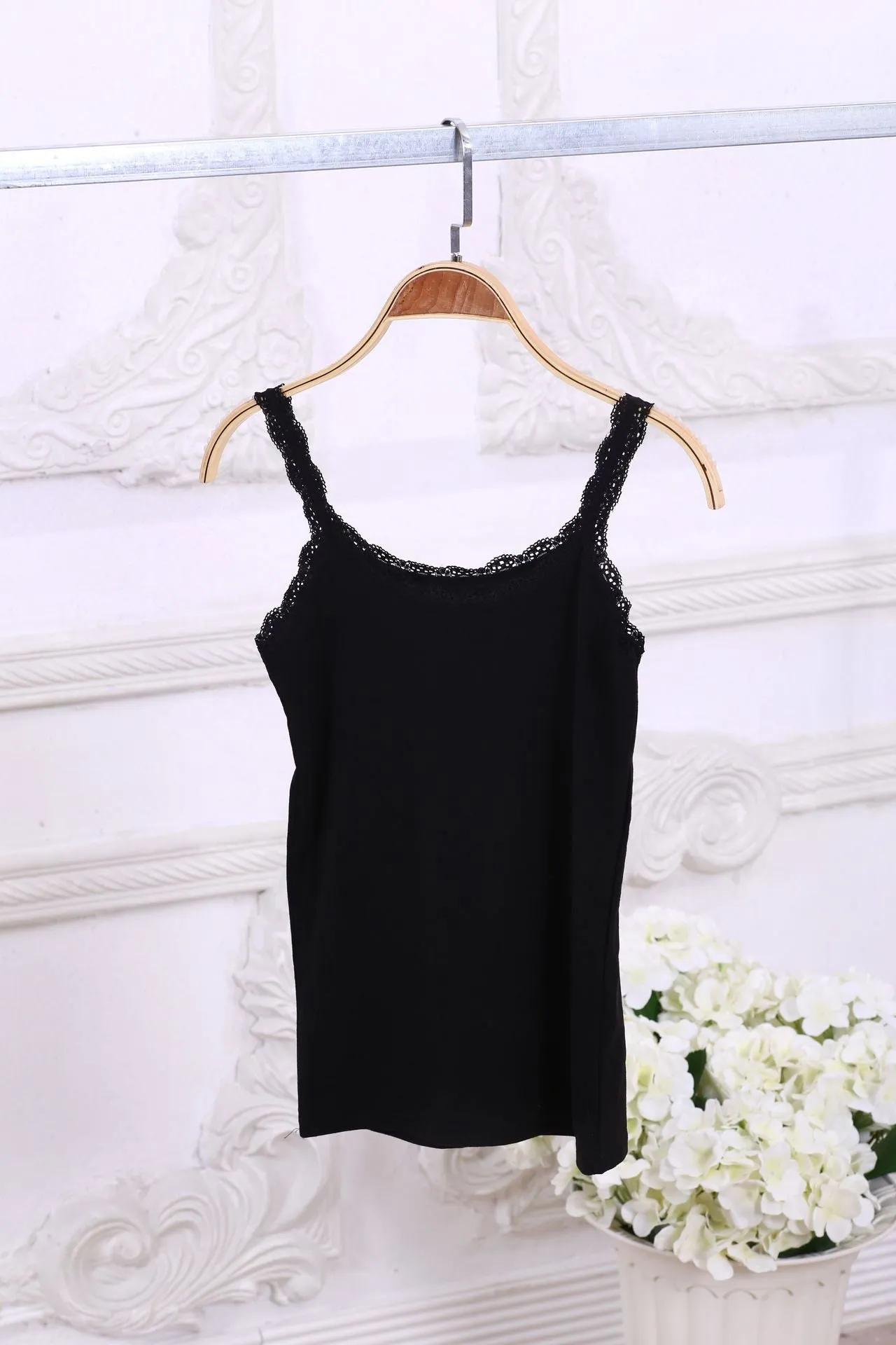 Modal Popular Tank Top Women Lace Camisole