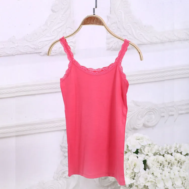 Modal Popular Tank Top Women Lace Camisole