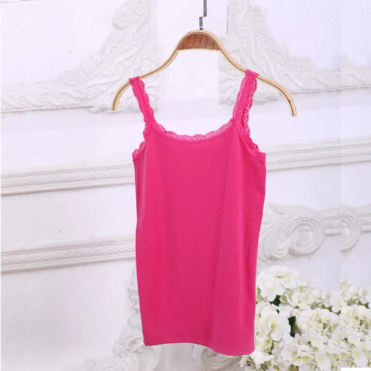 Modal Popular Tank Top Women Lace Camisole