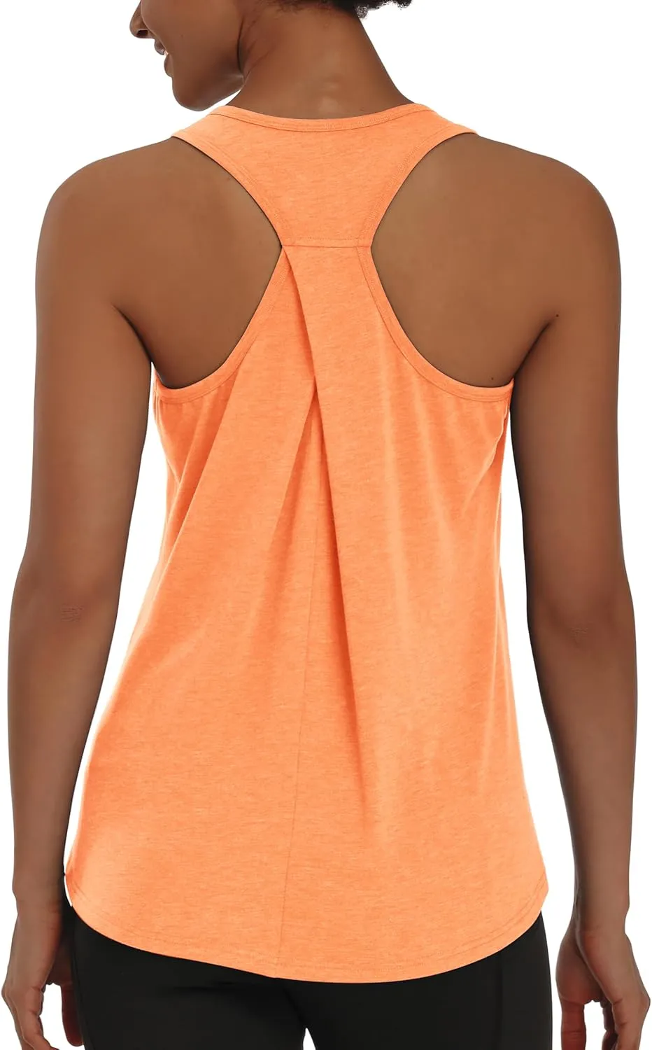 Muzniuer Womens Workout Tops Yoga Tank Tops-Sleeveless Exercise Athletic Gym Sport Shirts Racerback Tank Tops