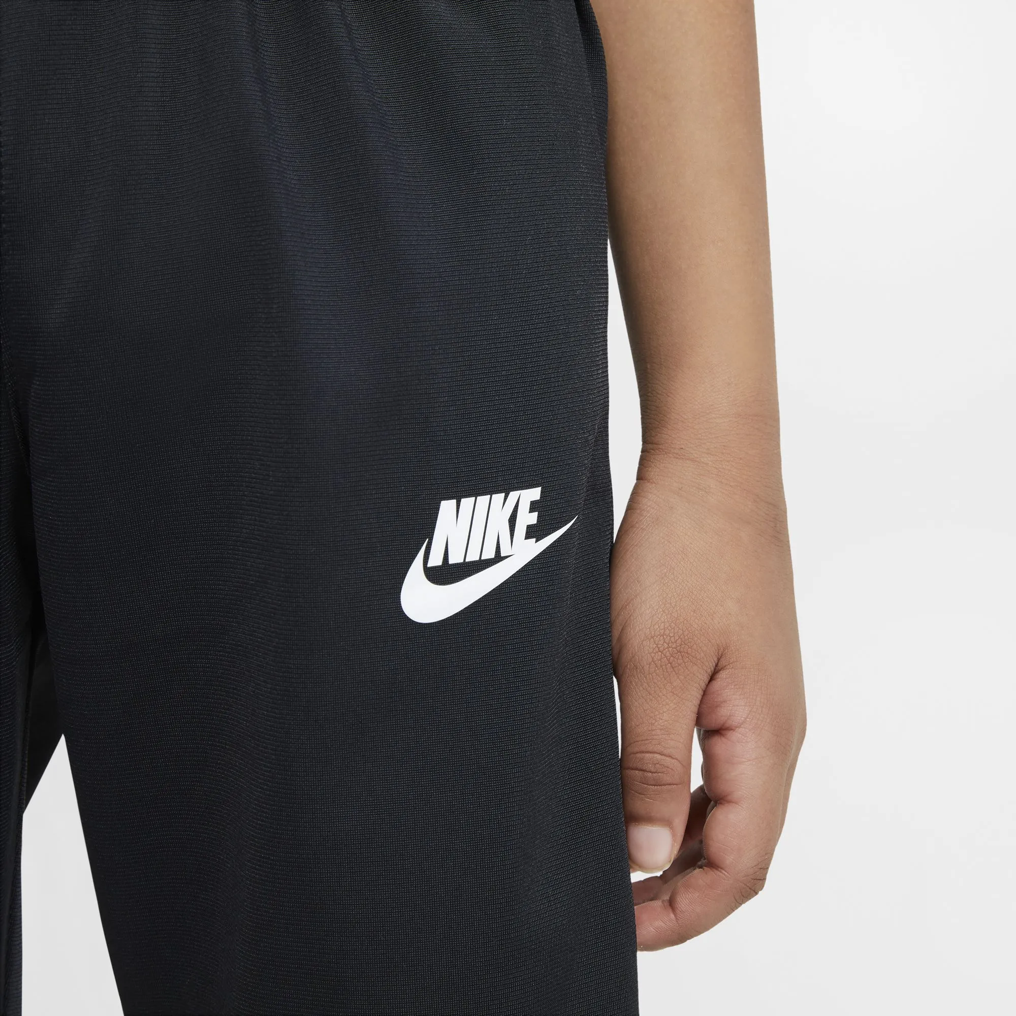 Nike Kids Sportswear Throwback Style Tracksuit - Black/White