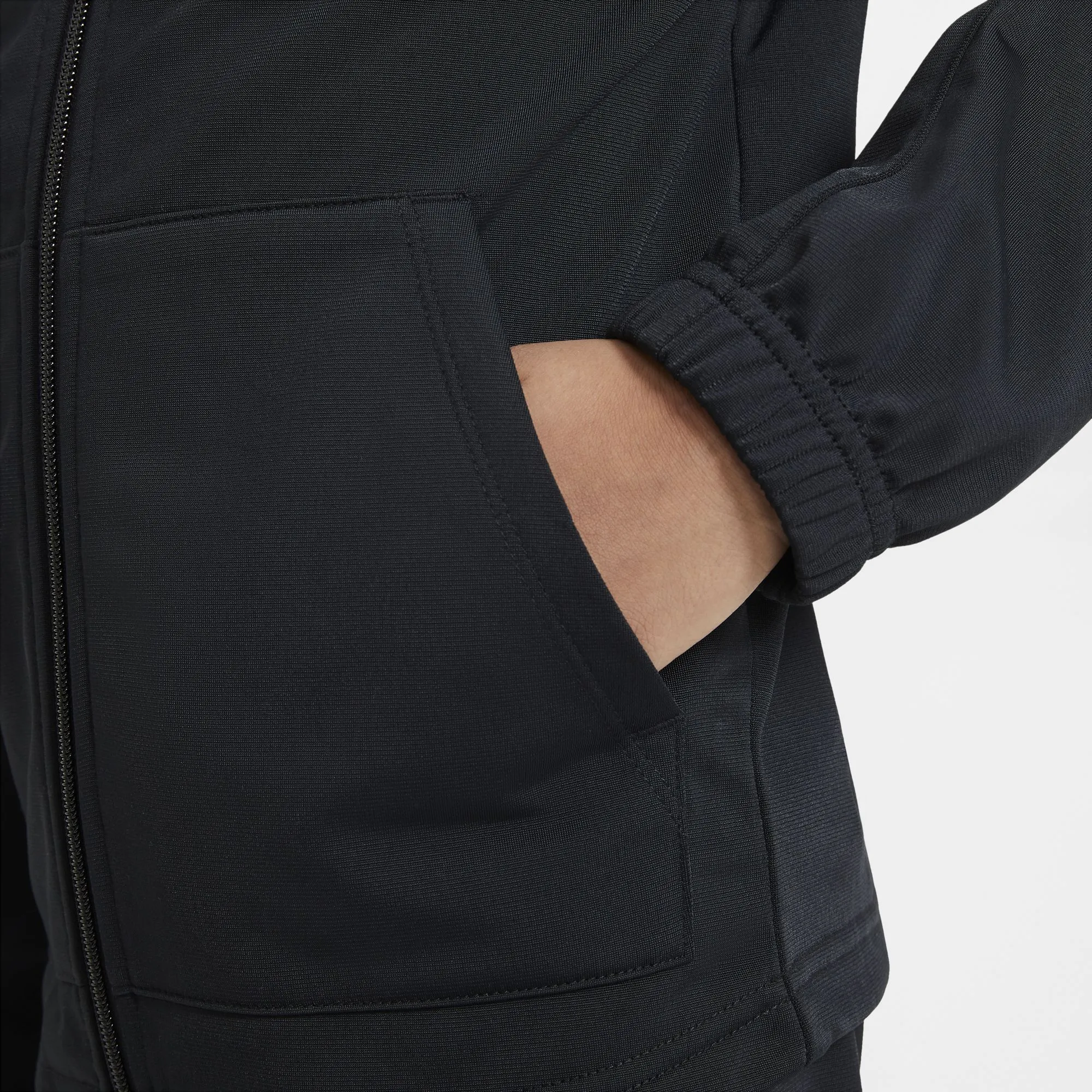 Nike Kids Sportswear Throwback Style Tracksuit - Black/White