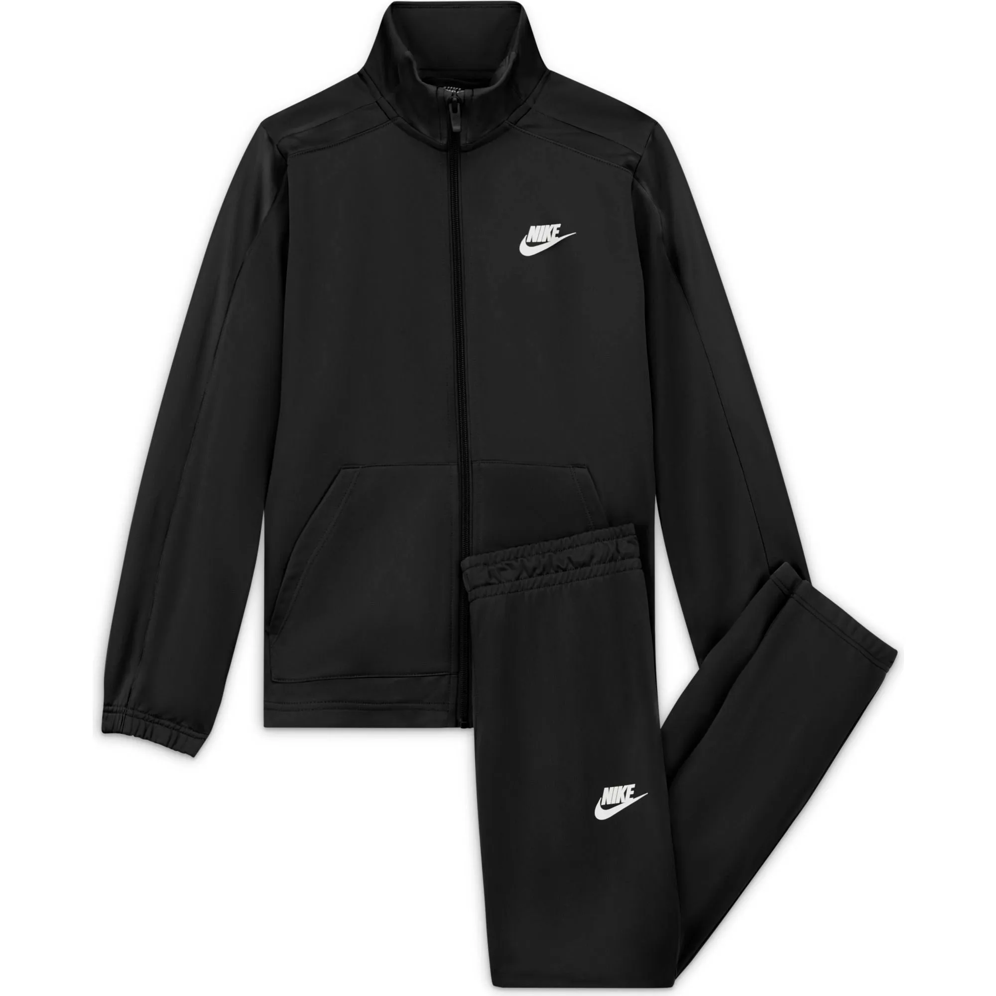 Nike Kids Sportswear Throwback Style Tracksuit - Black/White