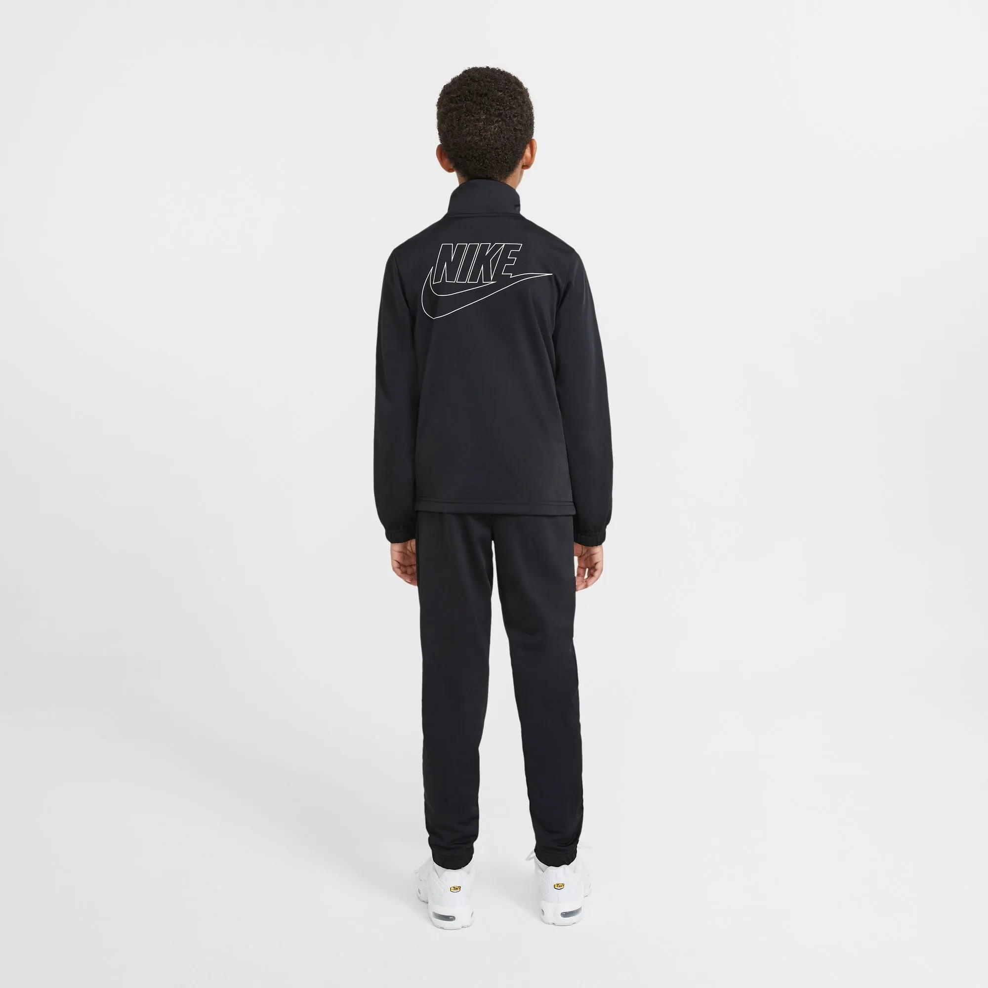Nike Kids Sportswear Throwback Style Tracksuit - Black/White