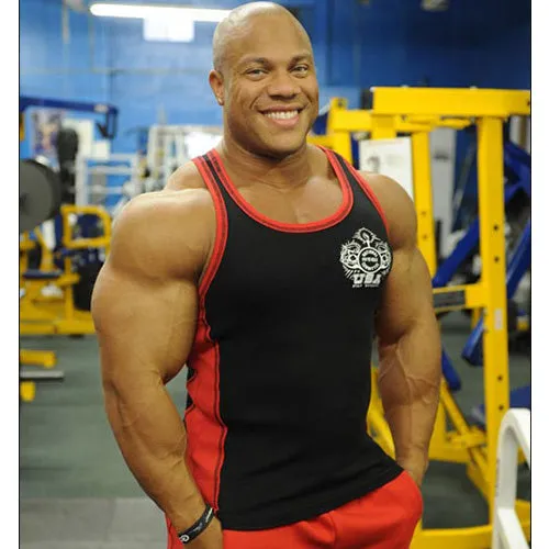 NPC Interlock Ribbed Tank Top Bodybuilding Wear Gym Clothing