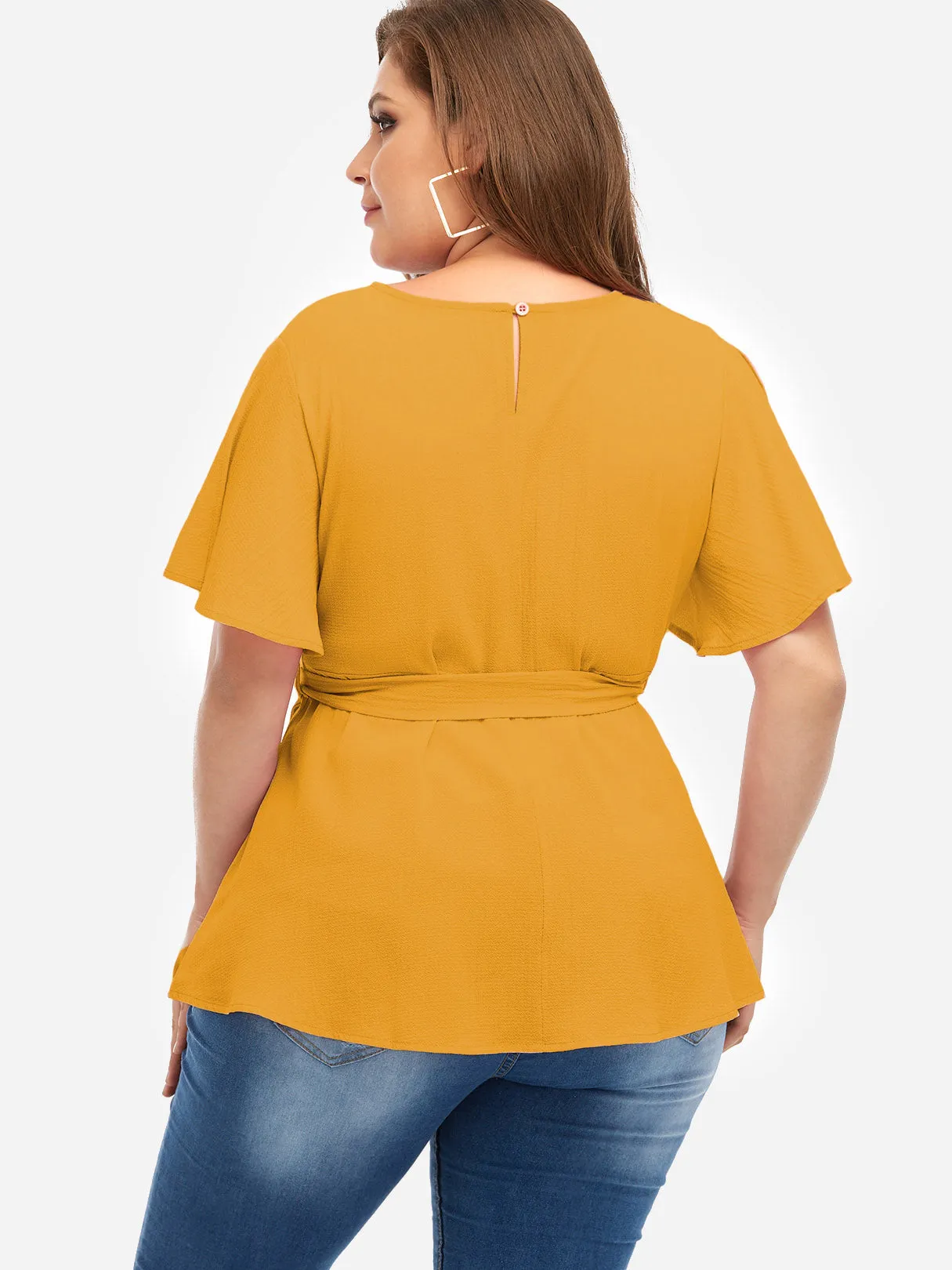 OEM ODM Round Neck Plain Short Sleeve Oversized Tops