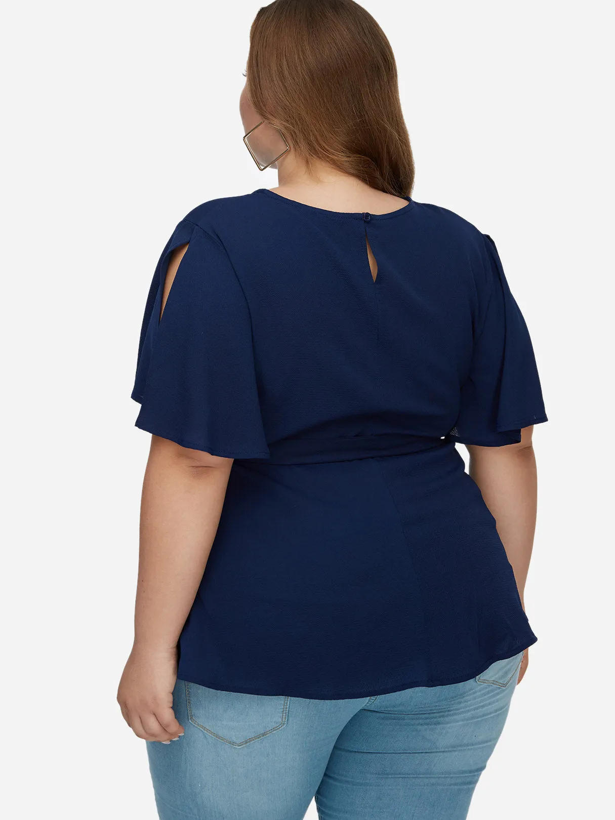 OEM ODM Round Neck Plain Short Sleeve Oversized Tops