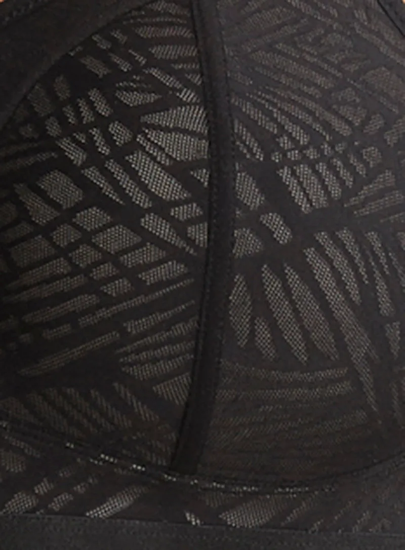 Panache Sport: Boundless Moulded Non Wired Sports Bra Black Latte