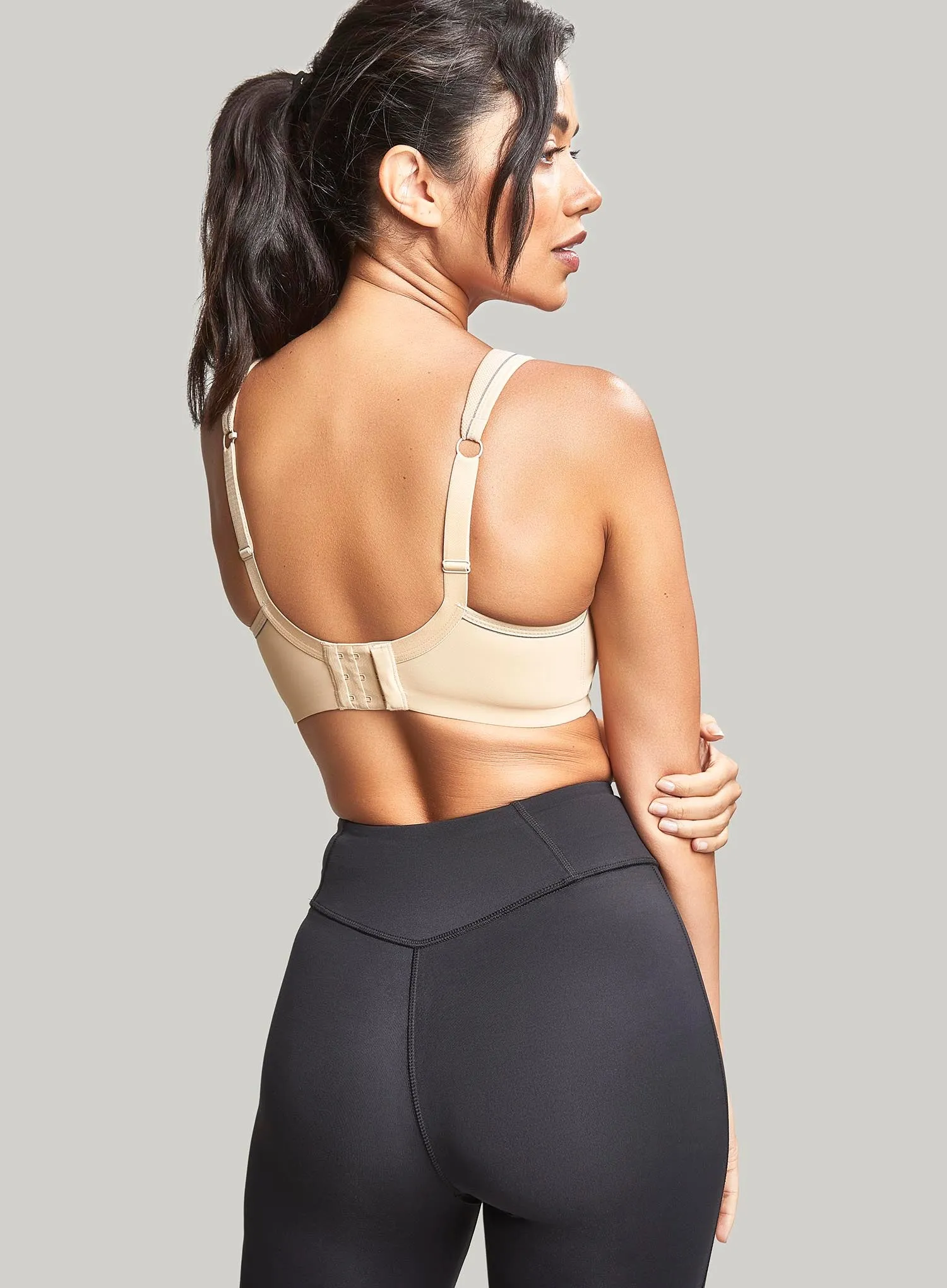 Panache Sport: Power Moulded Sports Bra Latte