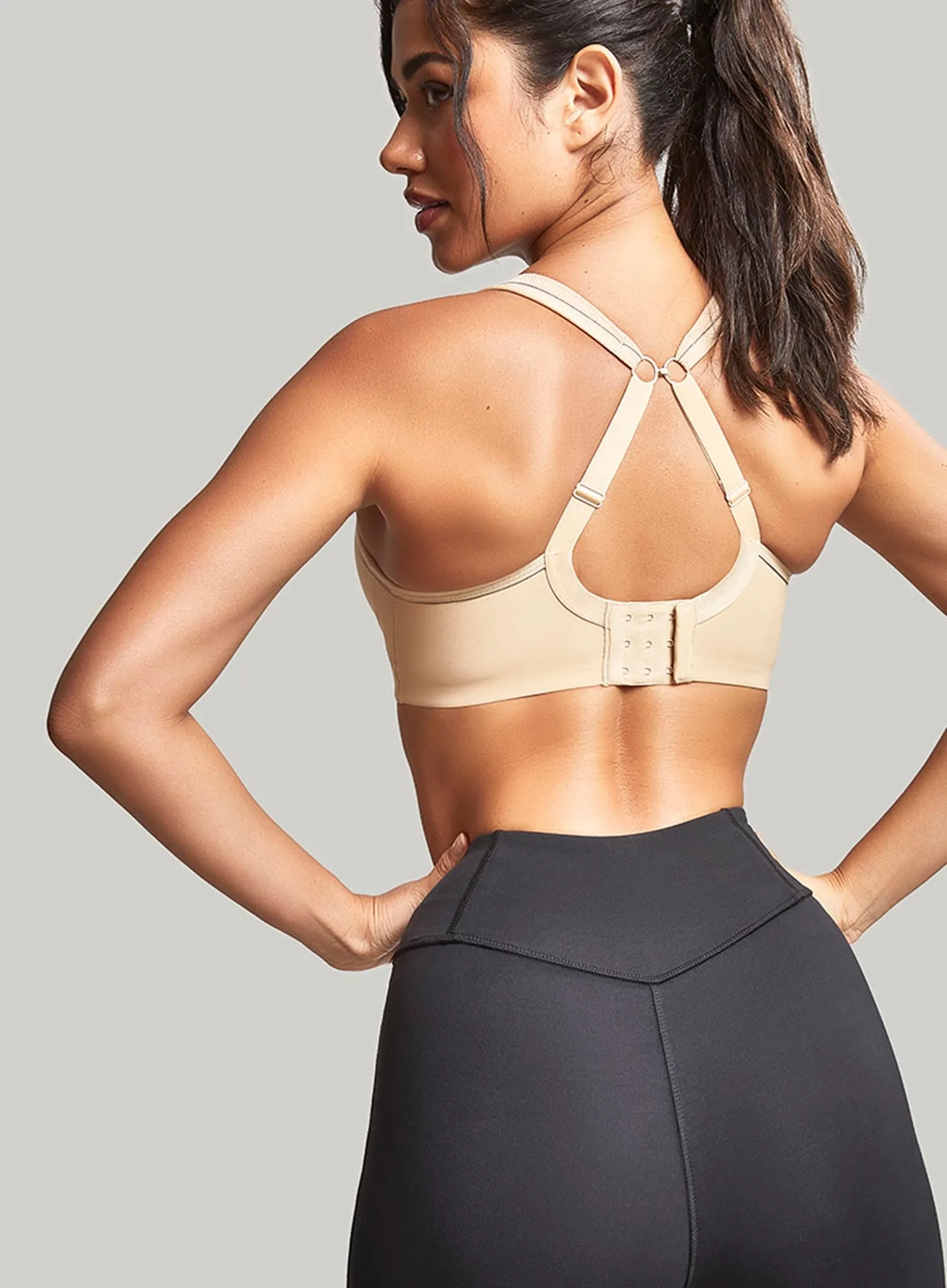 Panache Sport: Power Moulded Sports Bra Latte