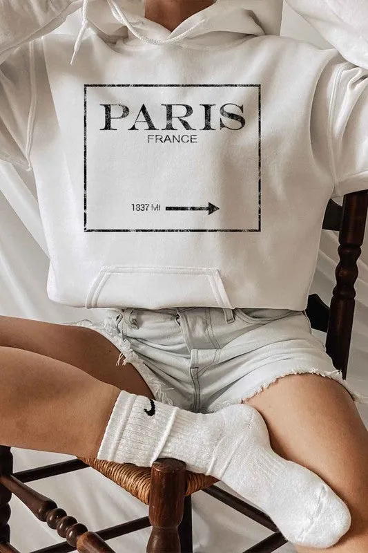 Paris Hooded Sweatshirt