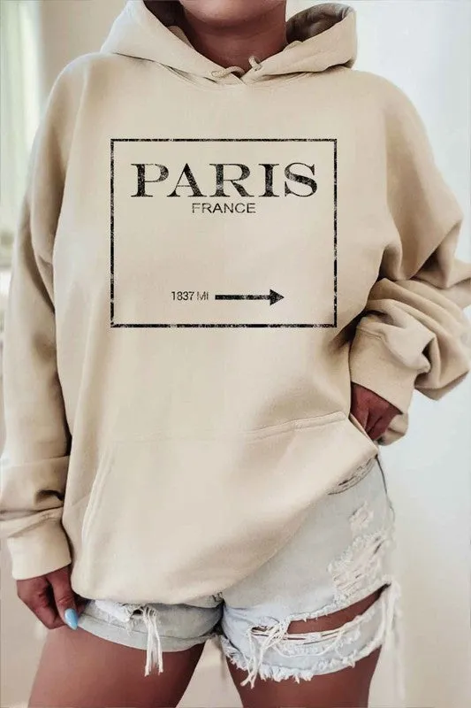 Paris Hooded Sweatshirt