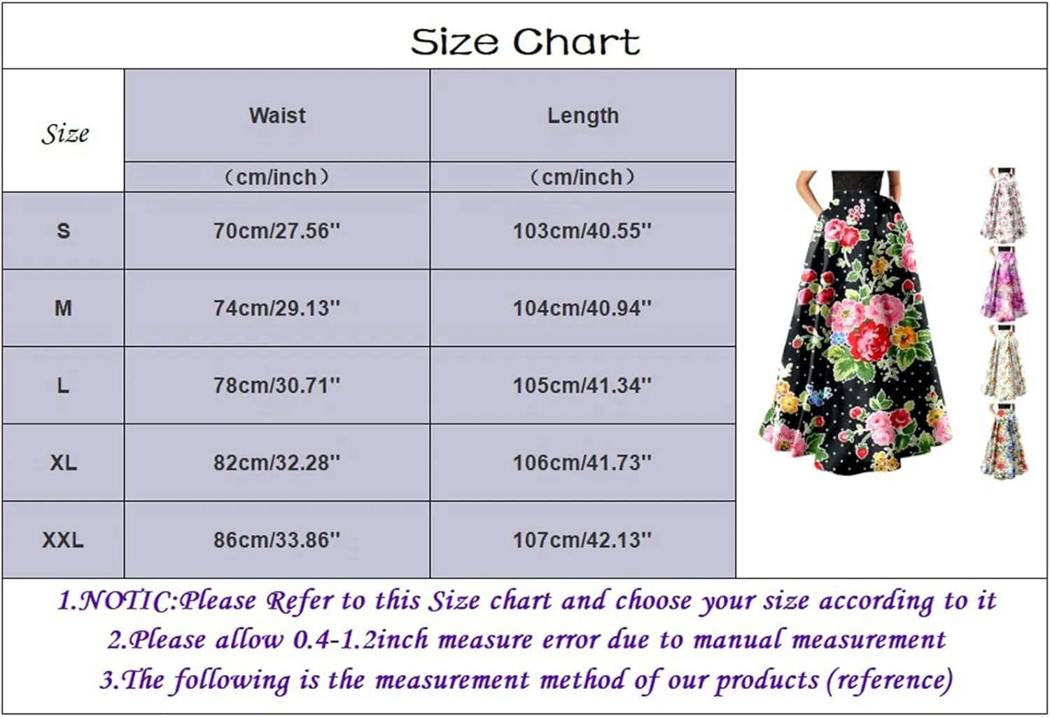 Pencil Skirt for Women Tummy Control High Waist Maxi Skirt Casual Loose Flowy Boho Party Long Women's Skirts with Pocket
