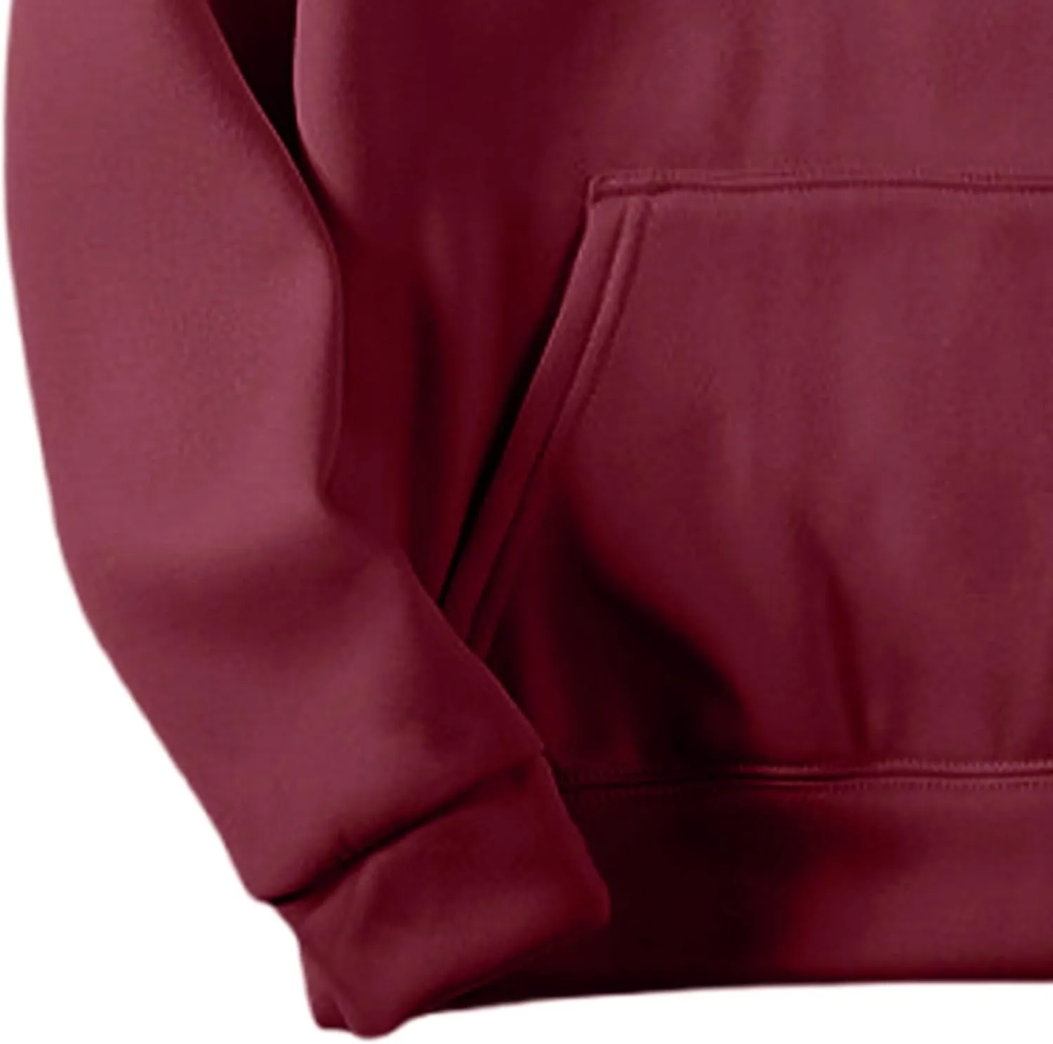 Plain Hoodie for Men Lightweight Fleece Lined Hooded Sweatshirt Casual Long Sleeve Crewneck Pullover Sweatshirt