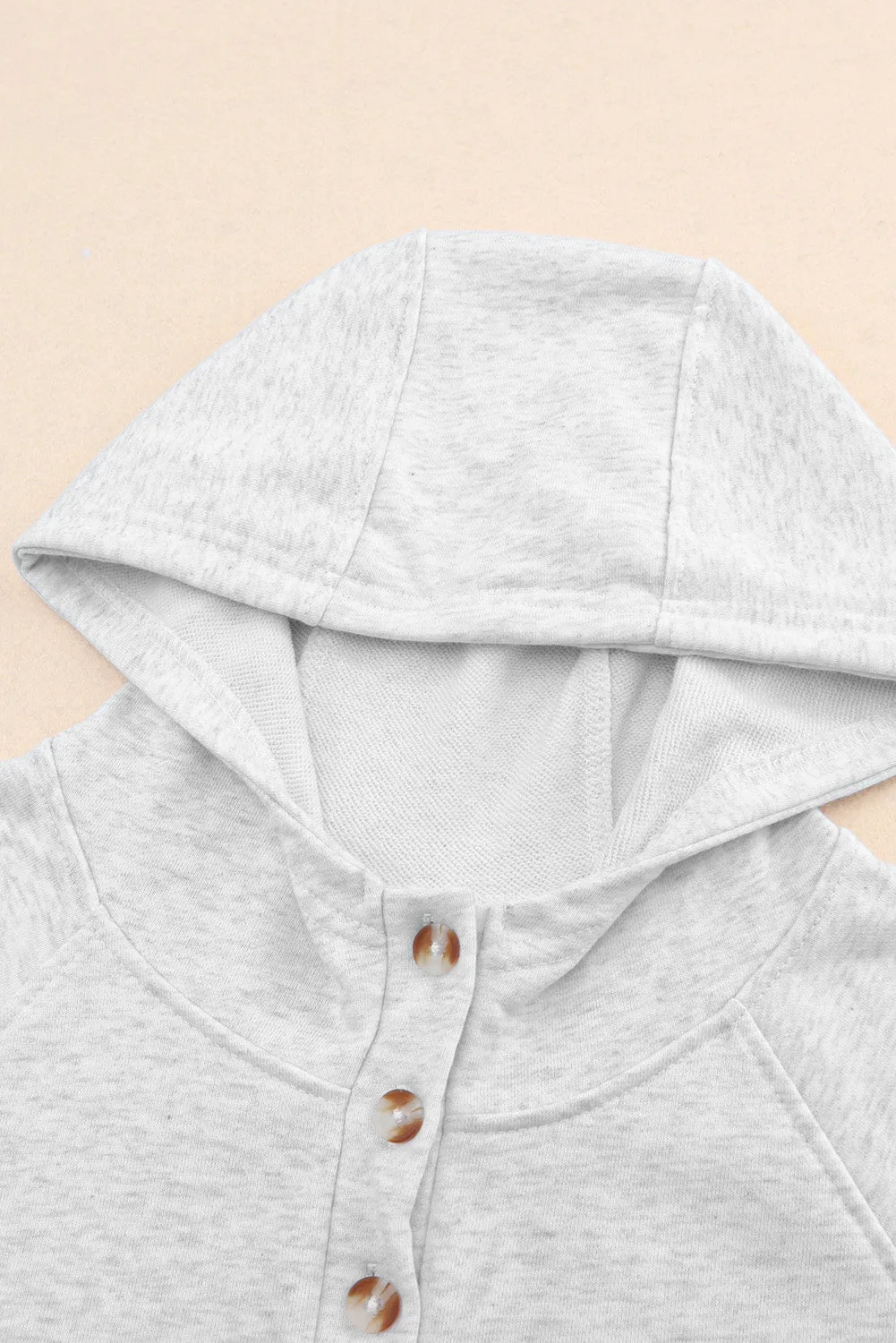 Plus Size Kangaroo Pocket Hoodie