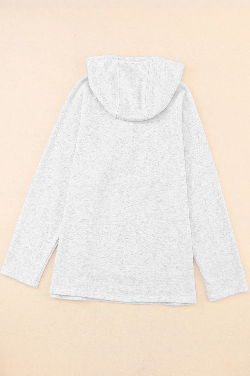 Plus Size Kangaroo Pocket Hoodie
