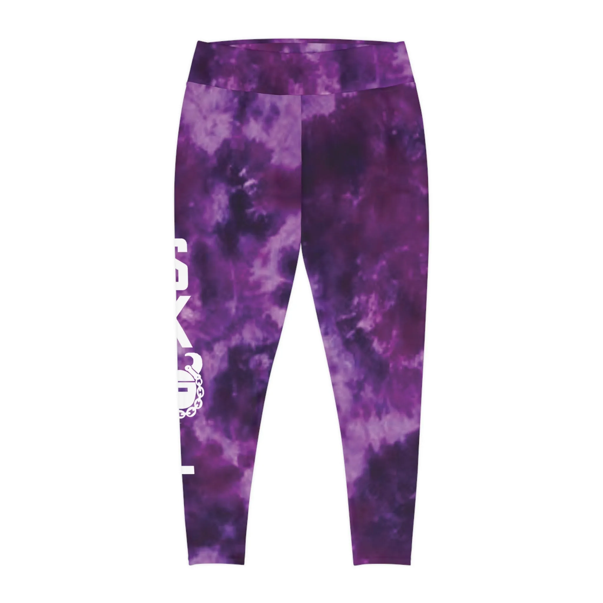 Plus Size Leggings - Purple Tie-Dye   The Original
