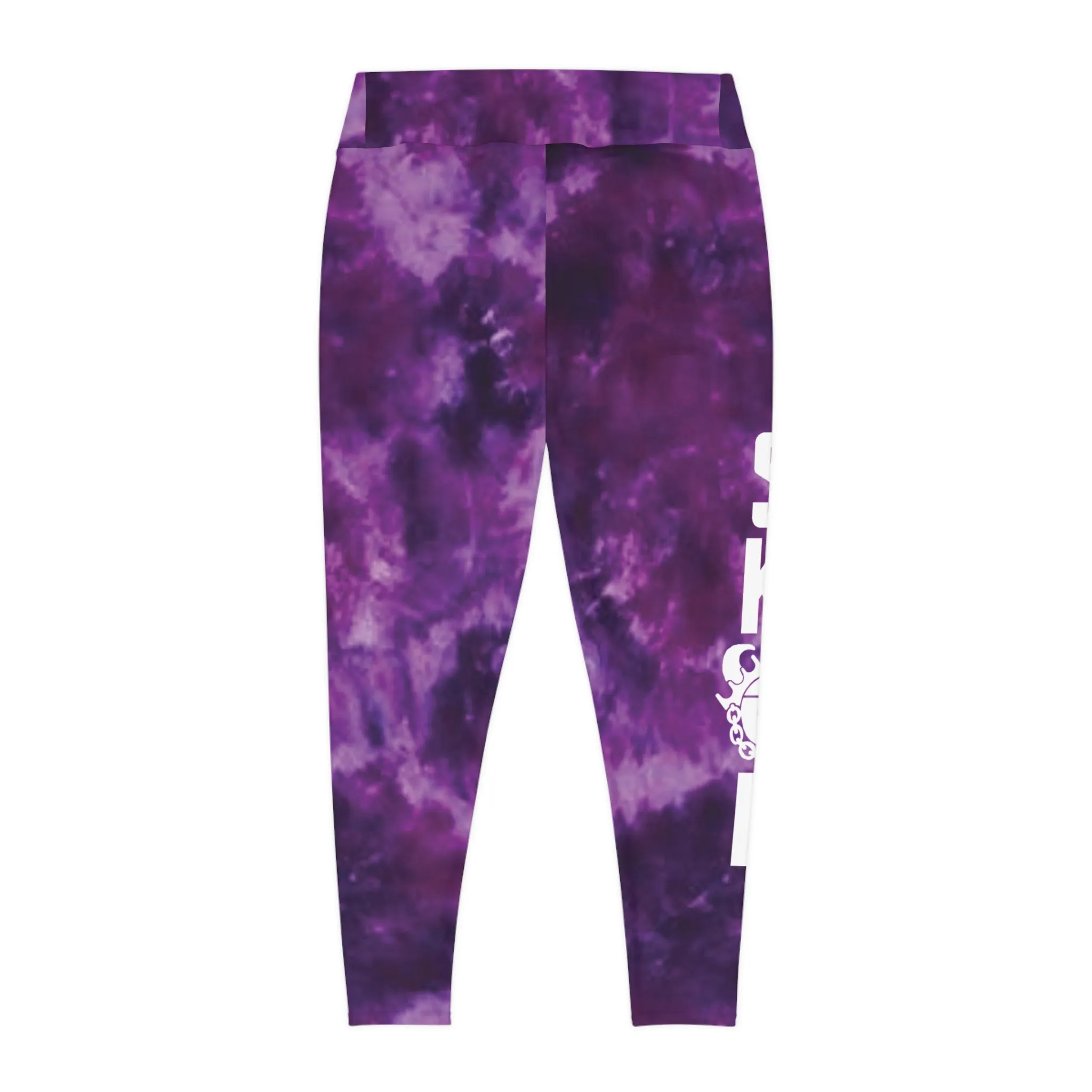 Plus Size Leggings - Purple Tie-Dye   The Original
