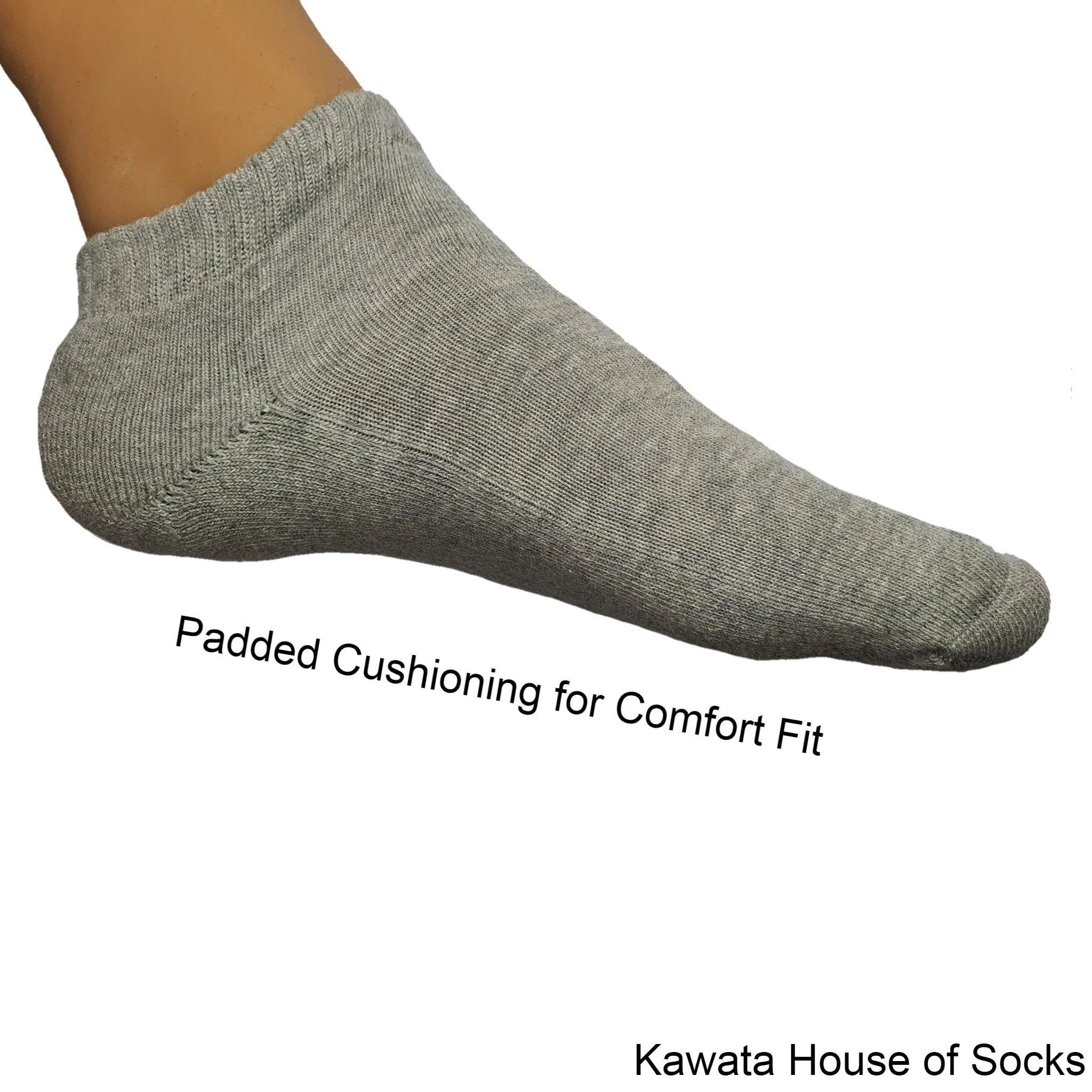 Plus Size Padded Sport Socks