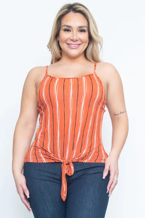 Plus Size Sleeve Less Top (ZA0194P14)