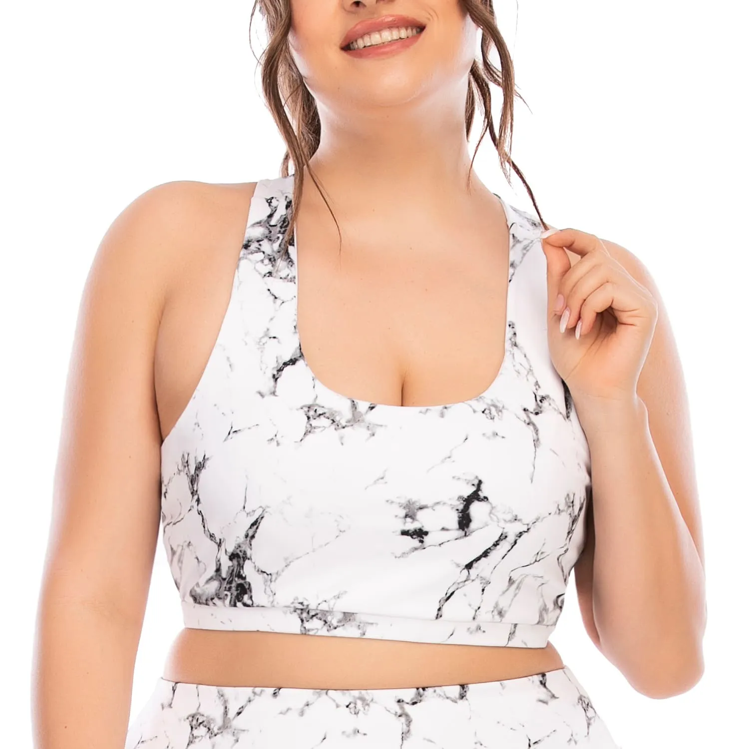 Plus Size Yoga Clothes for Women High Waist Leggings