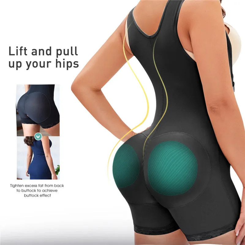 Post-Surgery Full Body Arm Suit Girdle Waist Trainer Corsets Slimming Shapewear