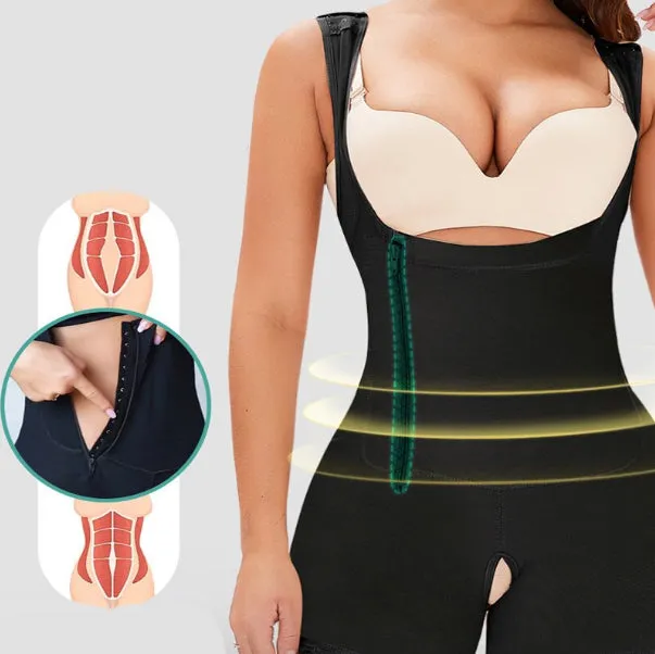 Post-Surgery Full Body Arm Suit Girdle Waist Trainer Corsets Slimming Shapewear