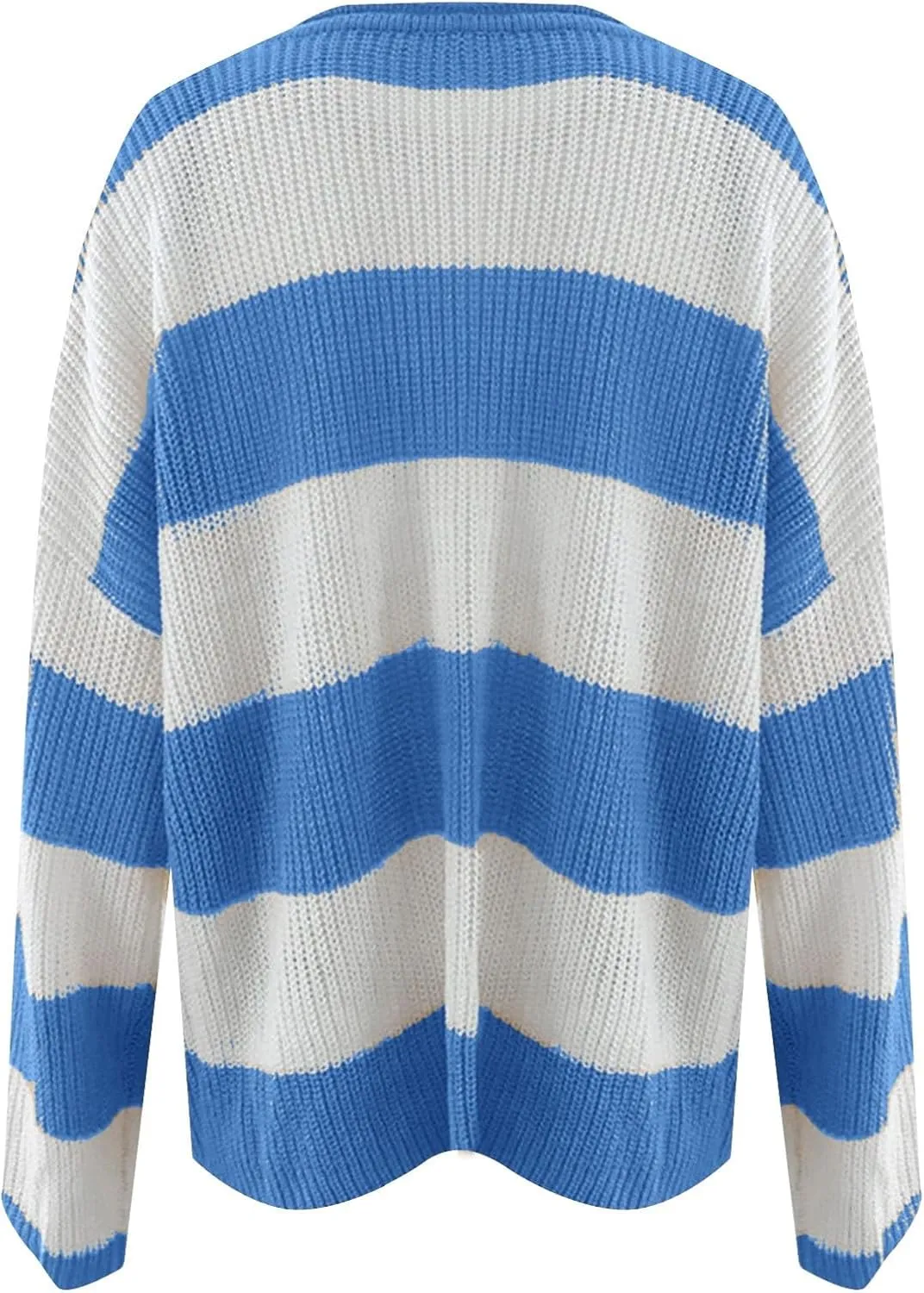 Pullover Sweaters for Women Cable Knit Color Block Sweater Crewneck Sweatshirt Long Sleeve Jumper Womens Fashion Top