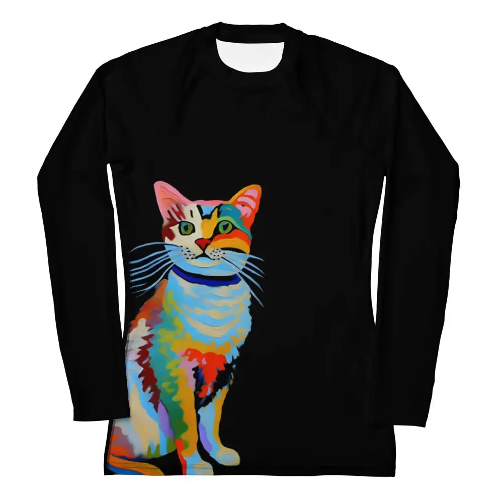 "Cat Lovers" Collection - Women's Rash Guard