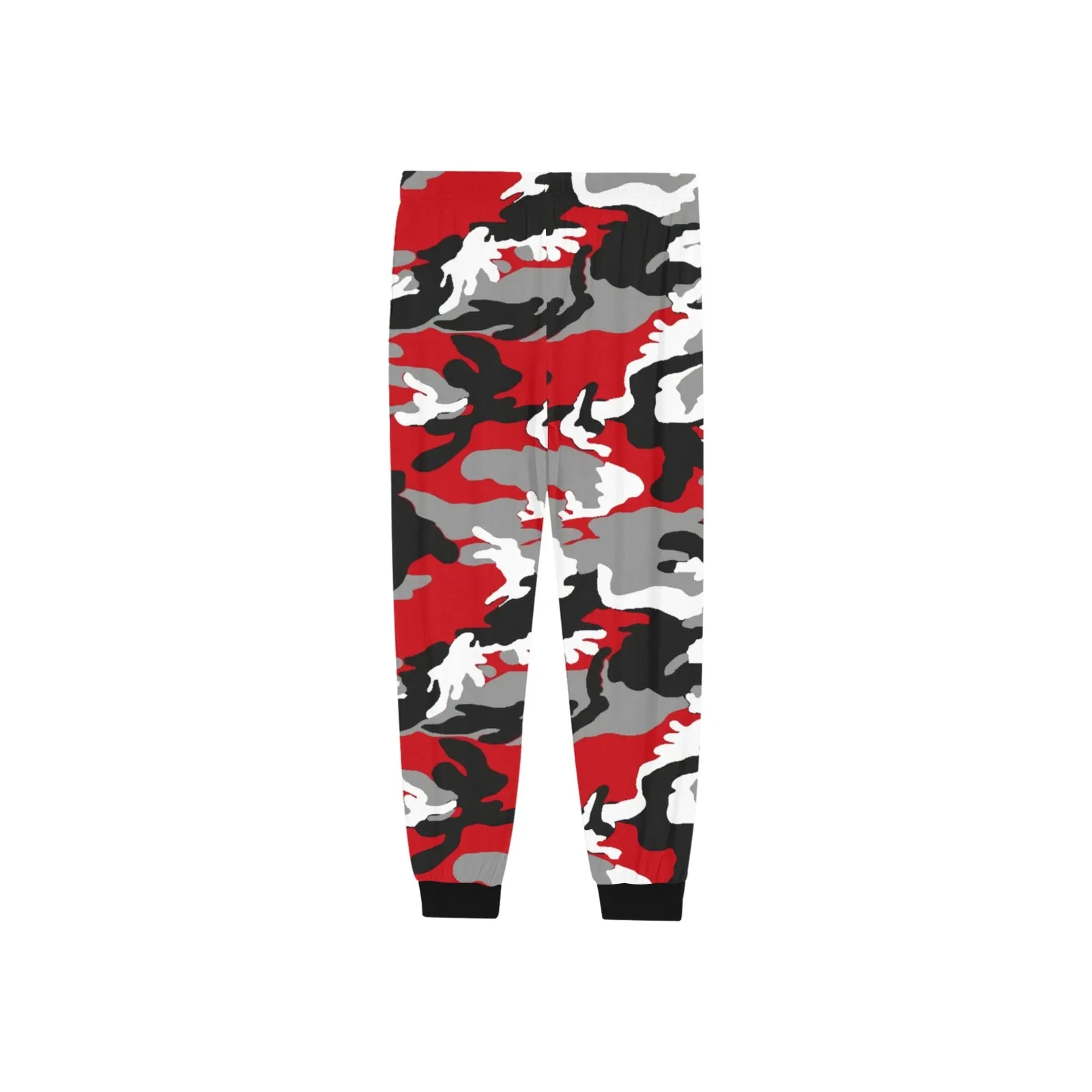 Red Black Camo Pajama Bottoms