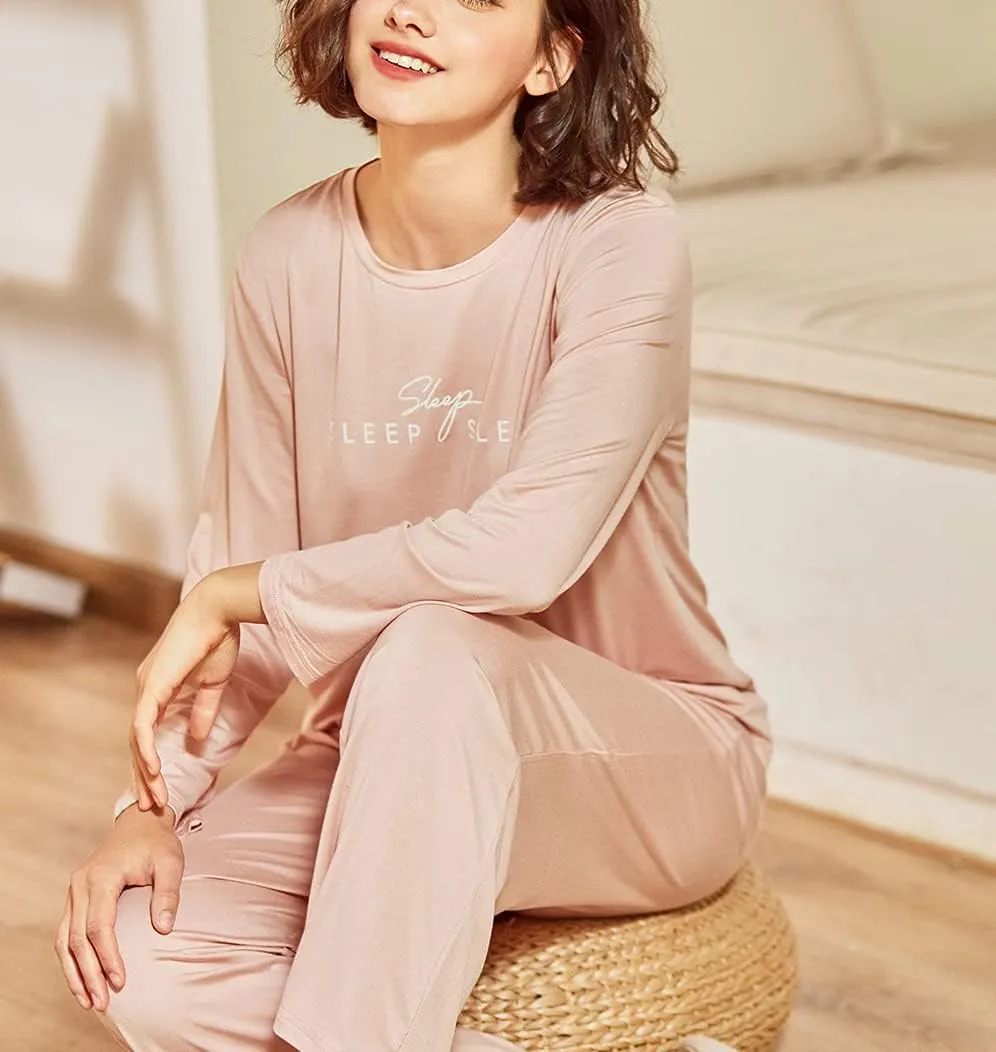 Richie House Women's Knit Two-Piece Sleepwear Pajama Set RHW2912