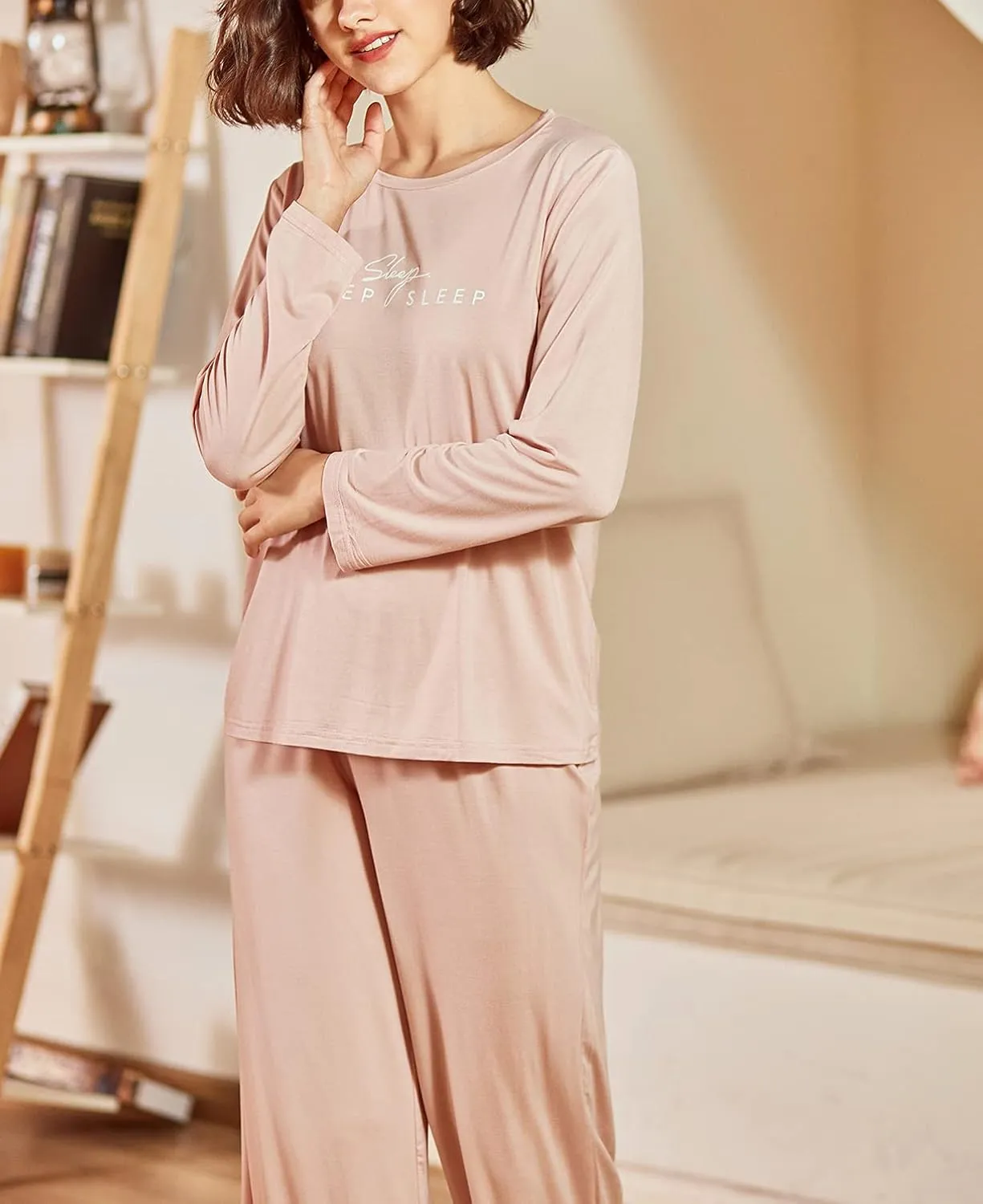 Richie House Women's Knit Two-Piece Sleepwear Pajama Set RHW2912