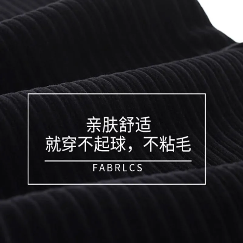 Riolio mens jackets Corduroy Coat Men's Winter Thickened Lamb Wool Stitching Cotton-Padded Coat plus Size Loose Cotton-Padded Jacket Youth Cotton-Padded Coat