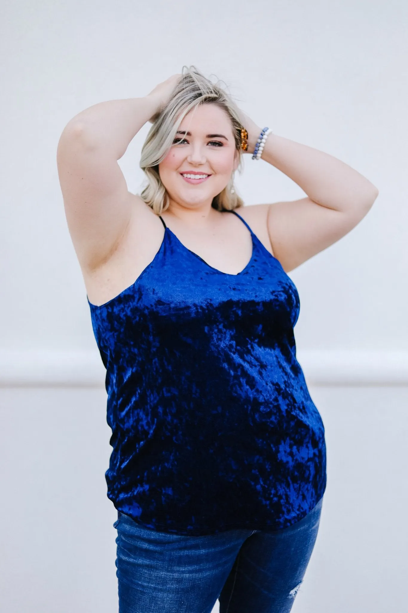 Secret Crush Cami In Navy