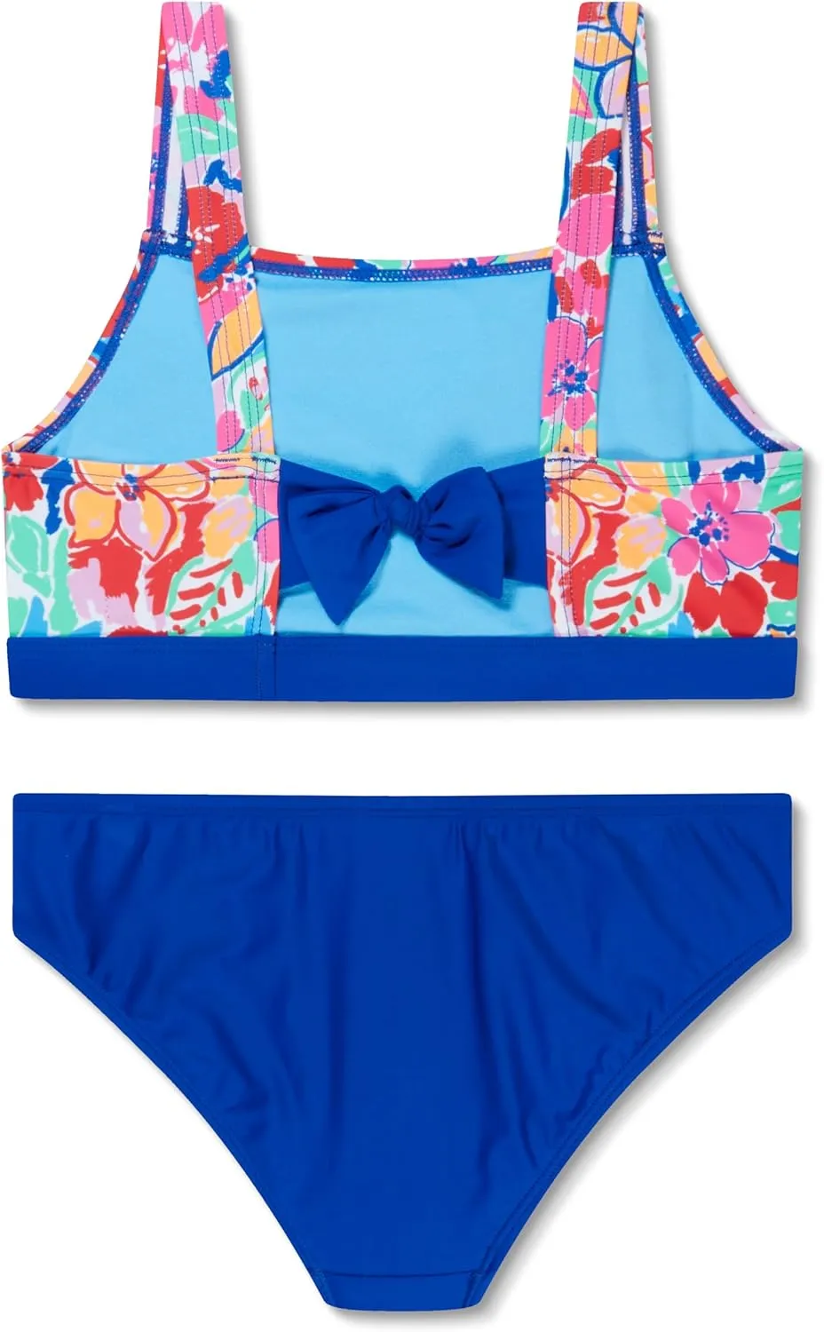 Speedo Girl's Swimsuit Two Piece Bikini Set