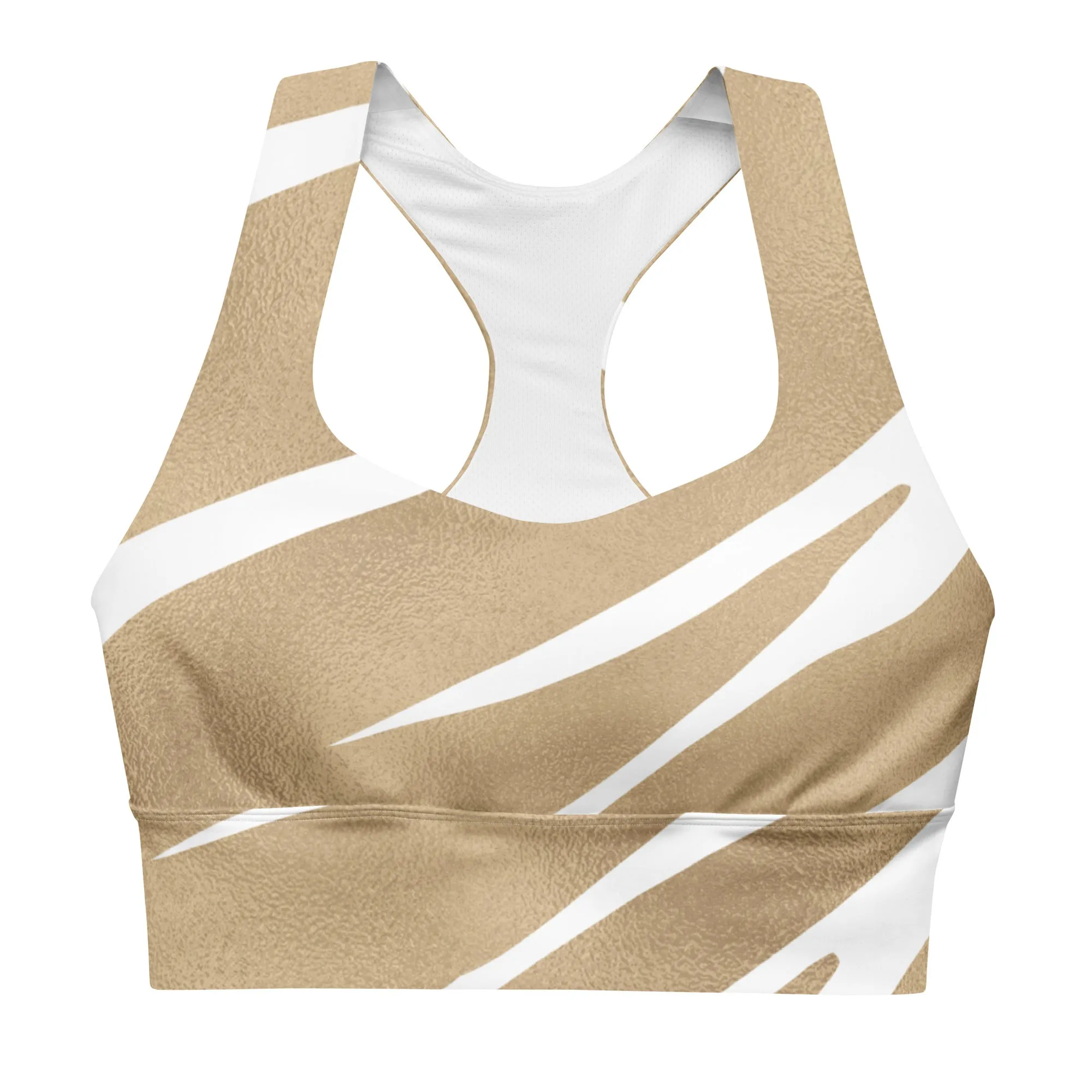 Sports Bra Chic Gold Animal Print, lioness-love