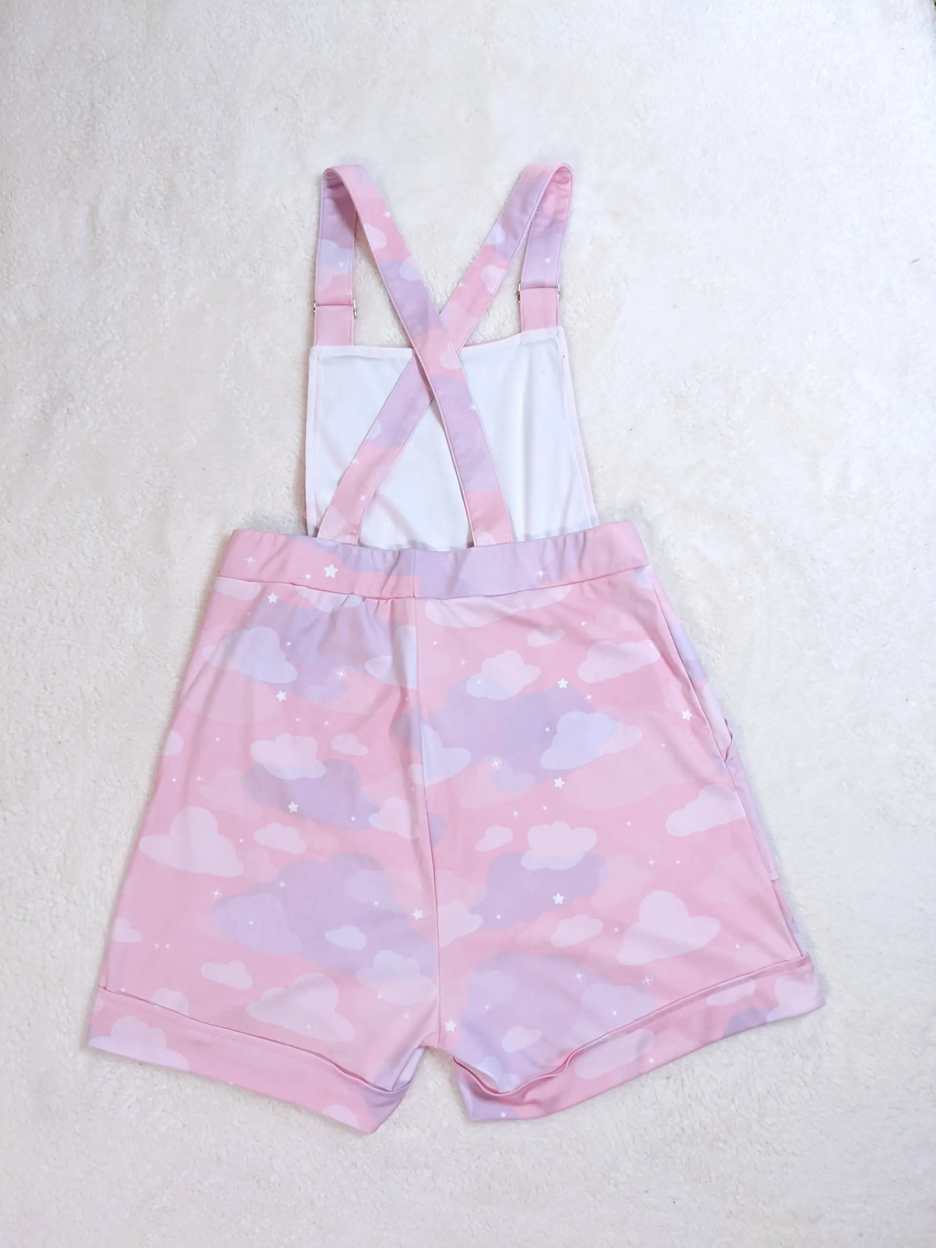 Starcrossed Skies Pink Romper