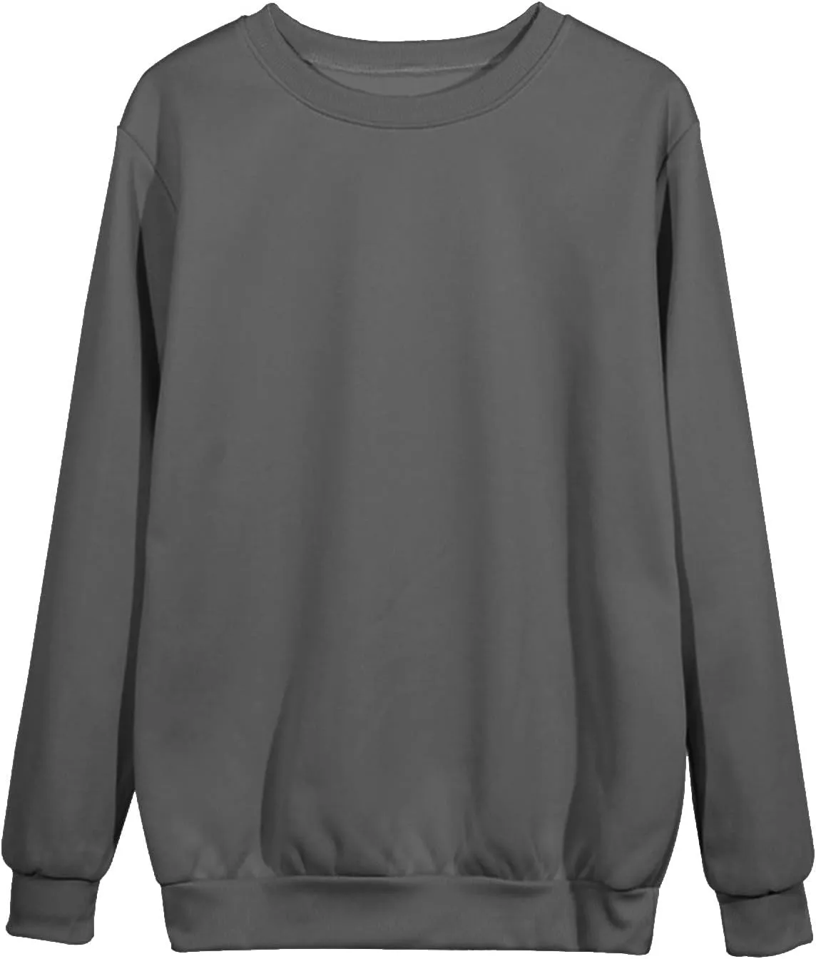 Sweatshirts for Women Trendy Crewneck 2025 Pullover Fall Winter Clothes Casual Solid Long Sleeve Workout Sweatshirts