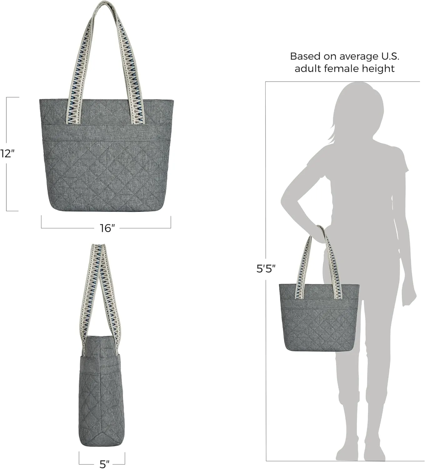 Travelon Anti-Theft Boho Tote