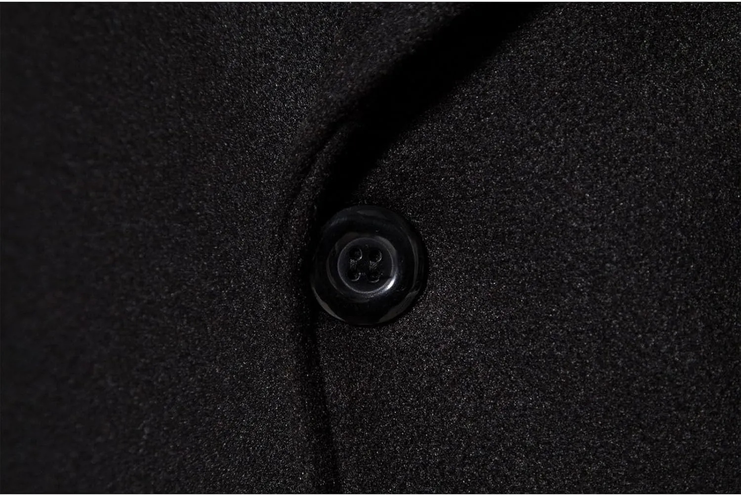 Trench Coat for Men Winter Wool Blend Jacket Double Breasted Overcoat Long Top Coat Warm Pea Coat