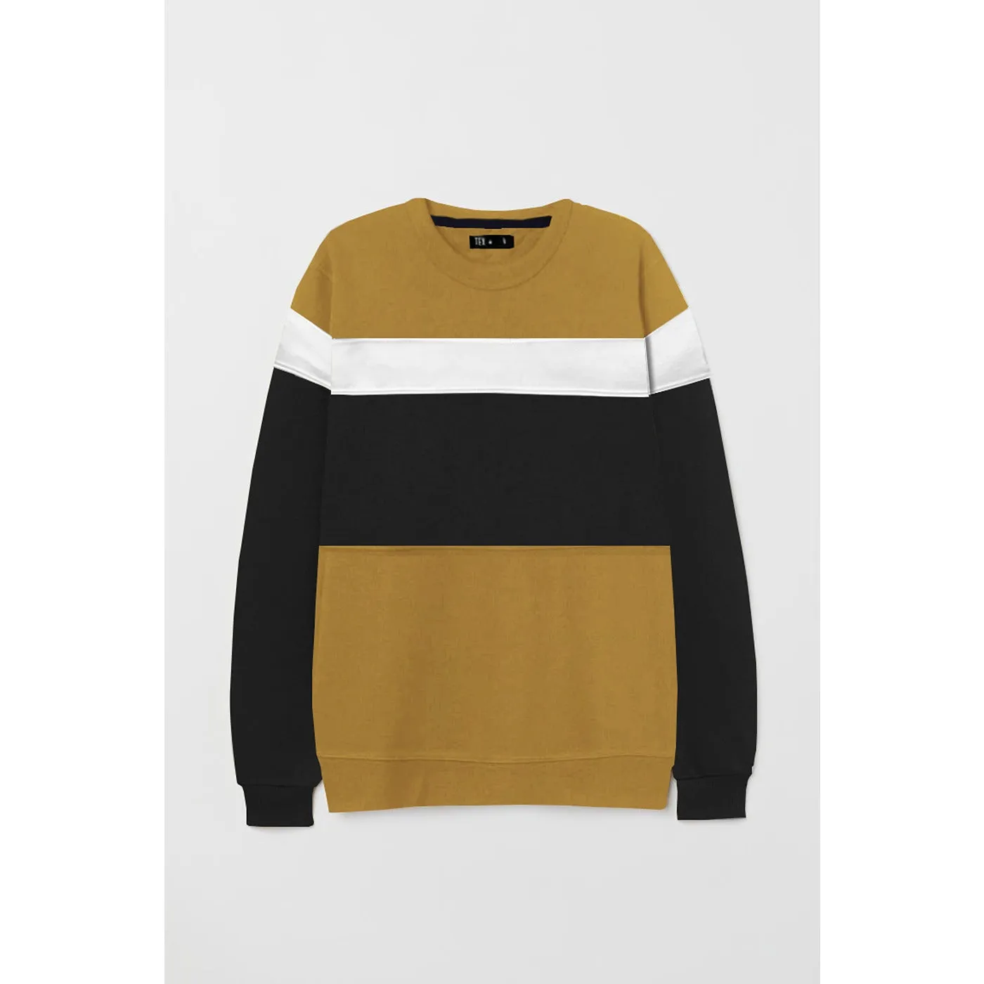 TX Colour Block Gold Sweatshirt