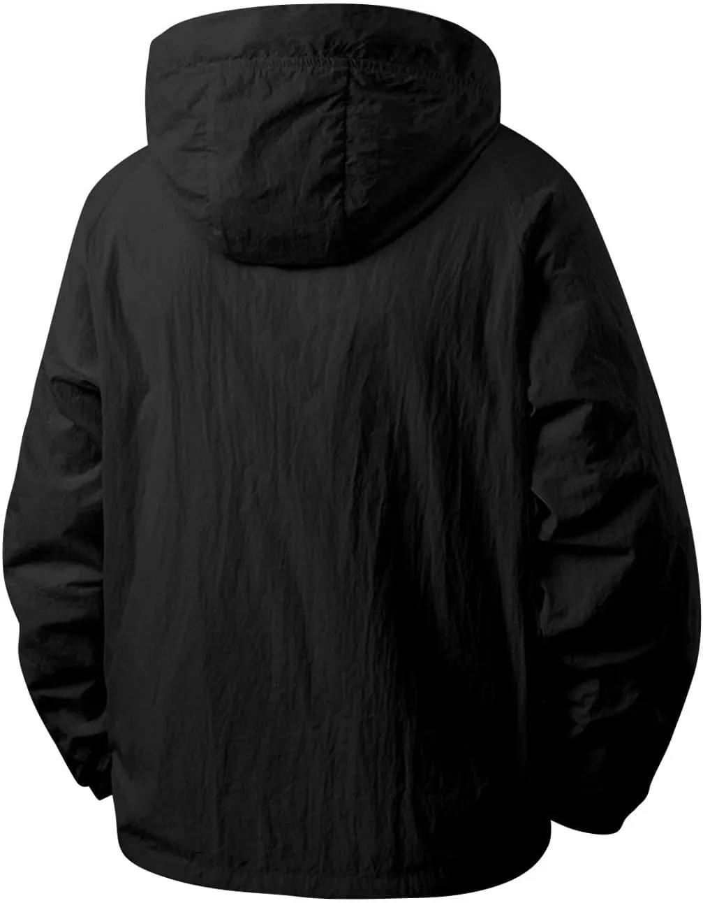 Upf 50 Long Sleeve Men Lightweight Waterproof Outerwear Sun Protection for Fishing Golf Hiking Outdoor Work Outerwear