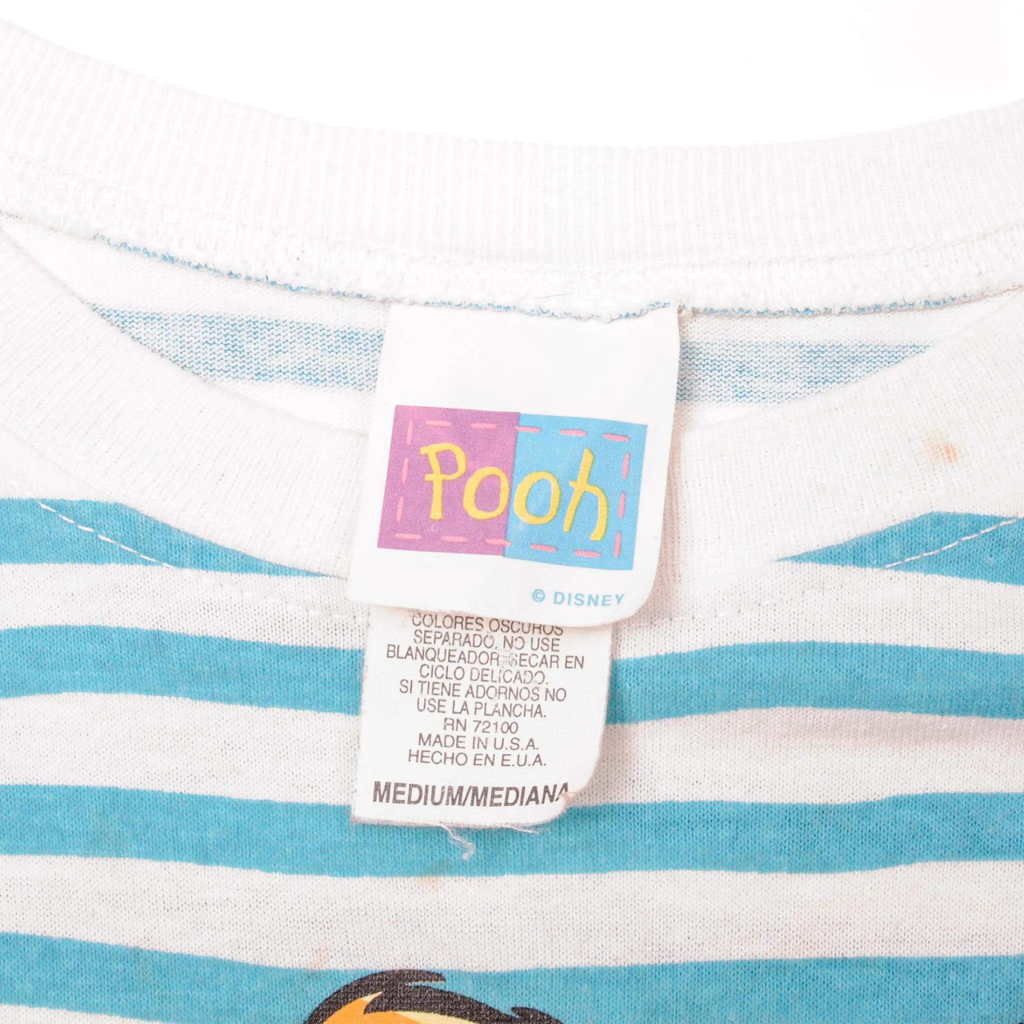 VINTAGE DISNEY WINNIE THE POOH TEE SHIRT SIZE MEDIUM MADE IN USA