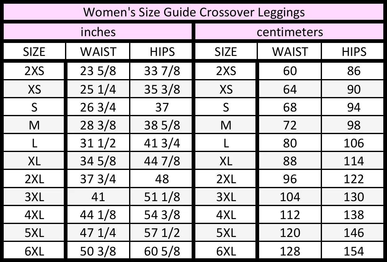 Viral Pale Purple High-Waist Crossover Leggings Funny 2XS-6XL Pockets Empowering