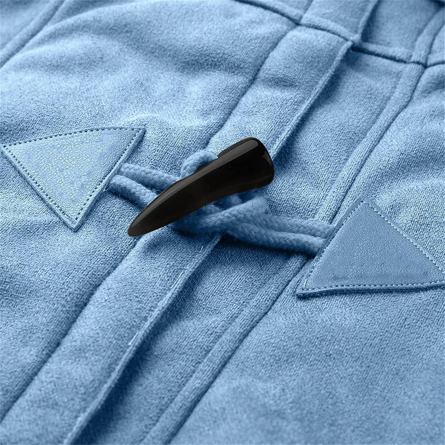 Windproof Sherpa Lined Outerwear for Women Winter, Fleece Hooded Overcoat with Pockets, Warm Thickened Parka Coat