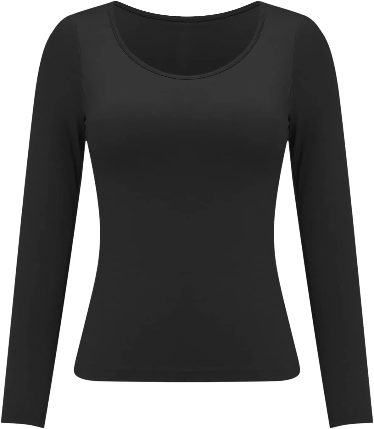 Women Soft Pajamas Comfy Loungewear Nightshirt with Built In Bra Long Sleeve Sleep T Shirt Tops Sexy ounge Pajama