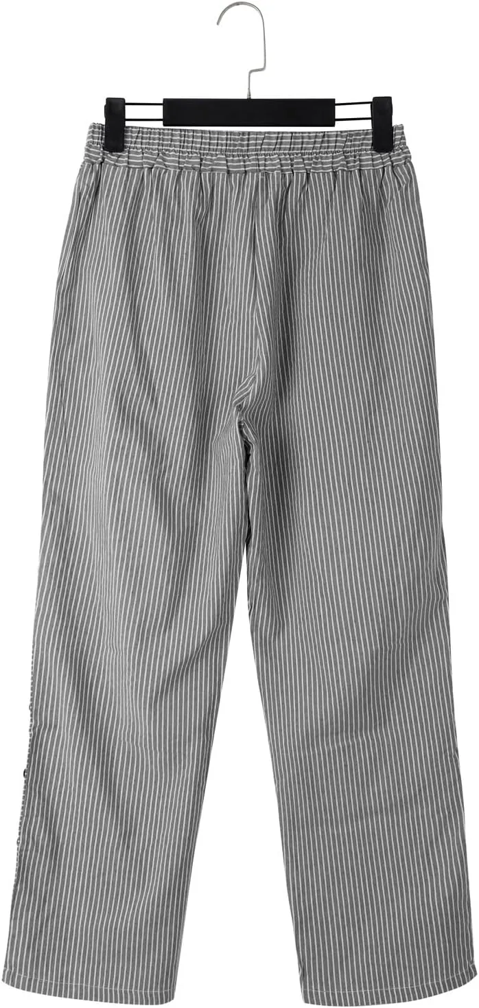 Women Summer Cotton Linen Palazzo Pants Cotton and Linen Casual Pants Comfy High Waisted Ladies Sweatpants Womens
