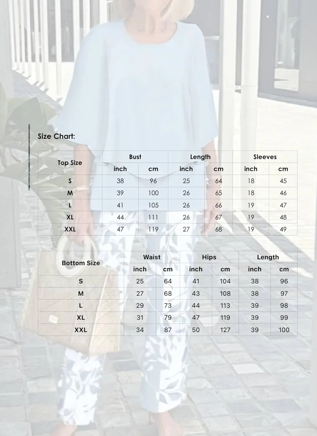 Women's Elegant Flowy Loose Two Piece Suit Spring Lightweight Layered Top and Floral Pants Beach Vacation Two Piece Suit